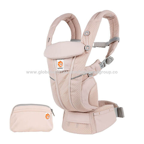 Egobaby portabebés Breeze, soporte tipo fular, correas para el hombro para recién nacidos, portabebés cómodo y transpirable