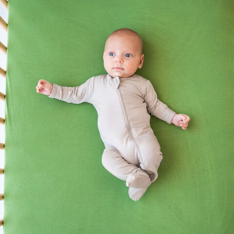 Compre Venta Al Por Mayor De Mamelucos De Bebé Con Pies De Alta