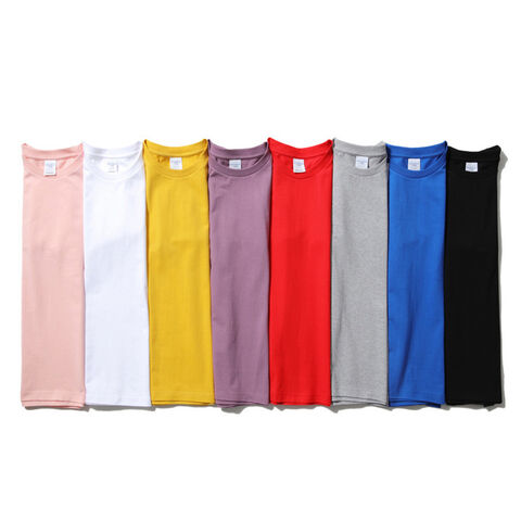 Compre Camisetas Al Por Mayor Lisas Premium De Streetwear Con