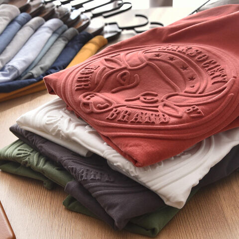 High Quality Custom Logo 100% Cotton Embossed Print 3d High Quality Custom Logo 100% Cotton Embossed Print 3d