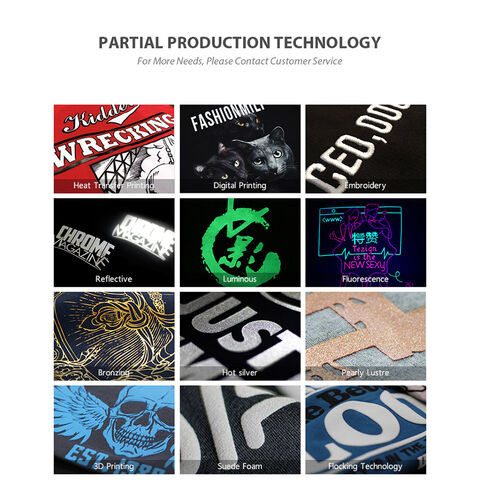 High Quality Custom Logo 100% Cotton Embossed Print 3d