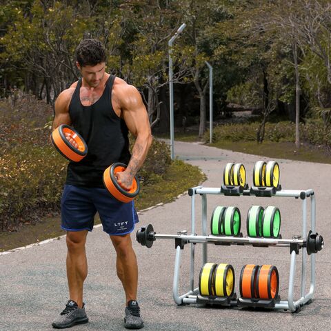 Equipo de fitness multifuncional para entrenar los músculos pectorales y la fuerza de los brazos. Se puede utilizar con barras.