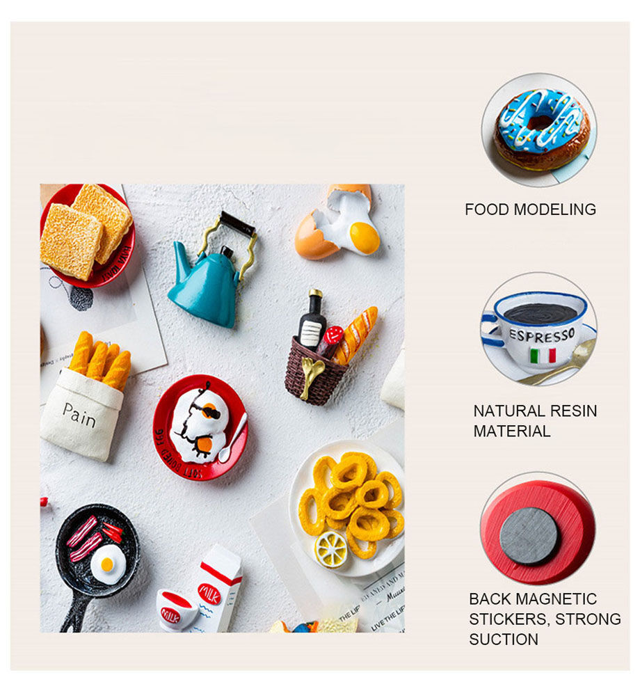 Ai-mich 3d Pvc Fridge Magnetic Stickers For Creative Diy Projects ...