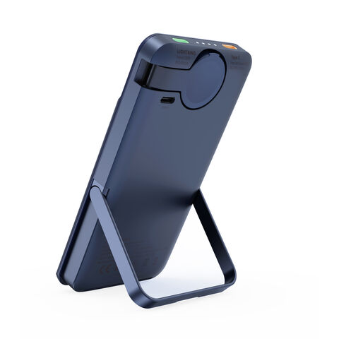 Banco de energía inalámbrico magnético OEM de 10000 mAh con carga rápida de 20 W, cargador inalámbrico magnético portátil con MagSafe para iPhone