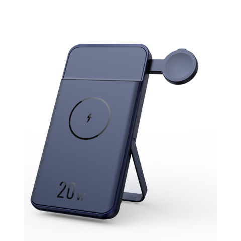 Banco de energía inalámbrico magnético OEM de 10000 mAh con carga rápida de 20 W, cargador inalámbrico magnético portátil con MagSafe para iPhone