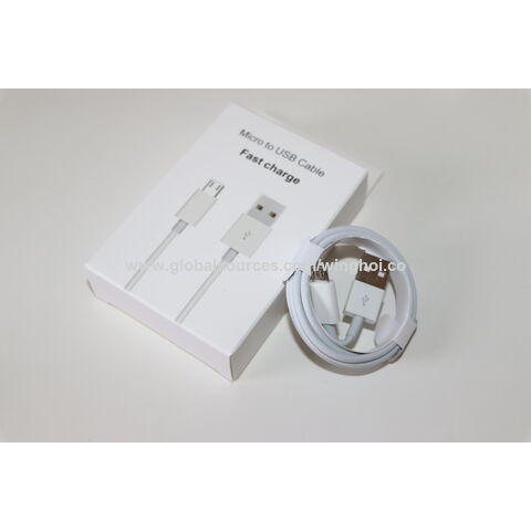 Kabel Pengisian Cepat 5V2A Harga Bagus Lightning Micro Type-C, Stok Tersedia, Kabel Data Sinkronisasi USB, MOQ Kecil, Pengiriman Cepat