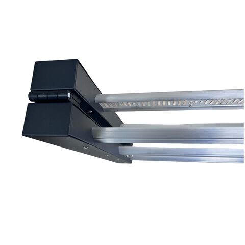 Luz LED de Crecimiento 720W Plegable, Espectro Completo, PPFD Regulable, Alto Rendimiento, UV IR, para Plantas Medicinales de Interior, 2.9 Umol/J, Certificación ETL CE