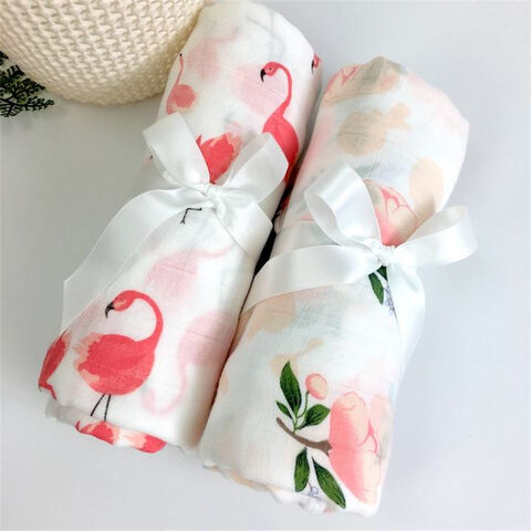 2025 Baby blanket custom Baby milestone blanket receiving blanket baby muslin blankets Knit baby blanket receiving blanket