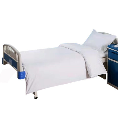 Parure De Lit Hôpital 3 Pièces Moukeren - Draps Extra-Longs - Drap Housse Et Taie - Violet