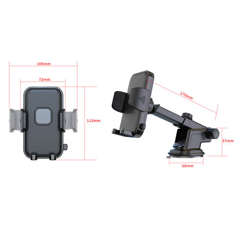 Nouveau support de téléphone portable pour voiture, navigation facile et sans souci, facile pour répondre au téléphone, universel pour téléphones portables et voitures