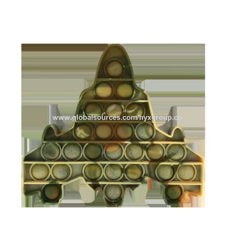 Wholesale Promotion Many designs sensory toys Silicone Popper Bubble Fidget Toys