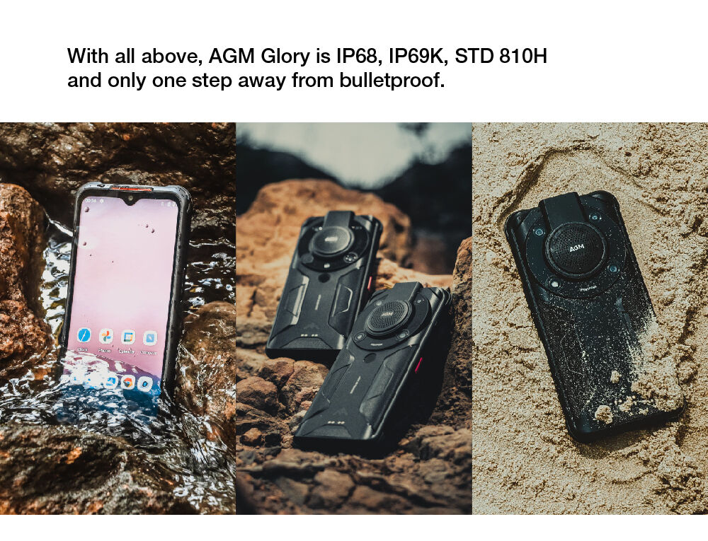 Agm Glory Pro 5g Phone Nfc Night Vision Thermal Imaging Camera Mobile ...