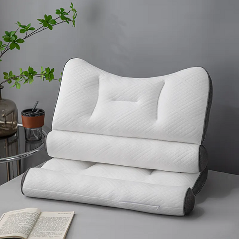 Almohada para dormir con soporte de espuma viscoelástica – Diseño ortopédico para máximo confort, material hipoalergénico y tejido transpirable. Ideal para mayoristas y distribuidores.