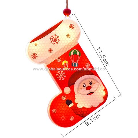 Adornos Navideños Árbol de Navidad Copo de Nieve Luces Colgantes Artículo Promocional Decoraciones para Fiestas