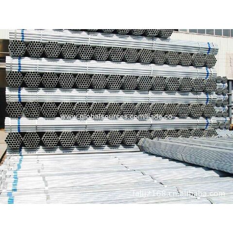 Fournisseur Chinois Fabricant Tube Rond en Acier au Carbone Galvanisé pour Échafaudages - Prix