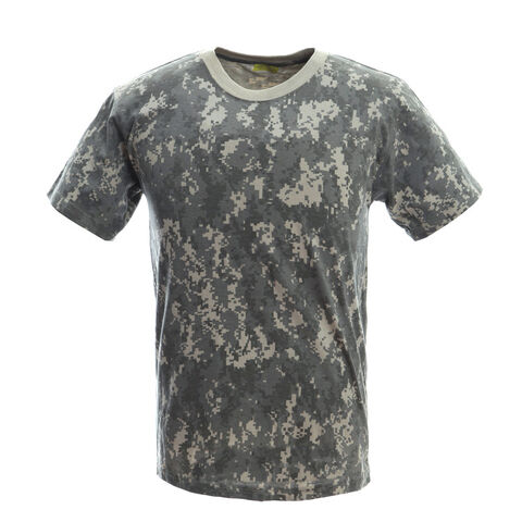 Military T-shirts Men's Outdoor Tactical Camo Breathable