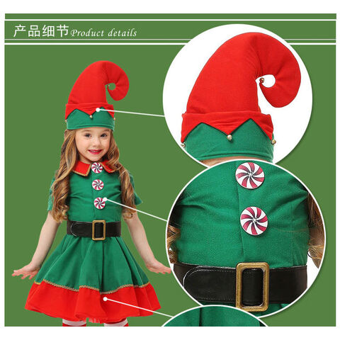 Duende Navideño Trajes De Navidad Para BebÃ©s Disfraz De Duende