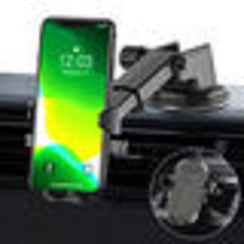 Support de téléphone portable pour console centrale de voiture, navigation sécurisée, verrouillage à une touche, production directe d'usine, vente en gros.