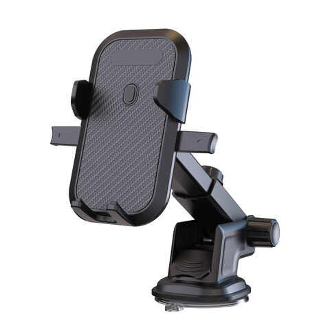 Support de téléphone portable pour console centrale de voiture, navigation sécurisée, verrouillage à une touche, production directe d'usine, vente en gros.