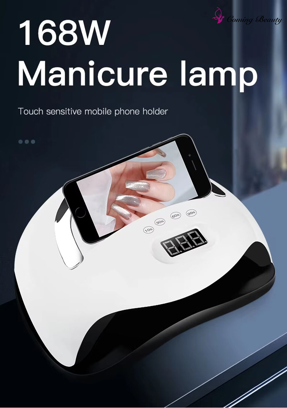 Uv Led Lamp With Timer Nail Gel Lamps 168w High Power Sun Uv Lamp uv-led-lamp-with-timer-nail-gel-lamps-168w-high-power-sun-uv-lamp