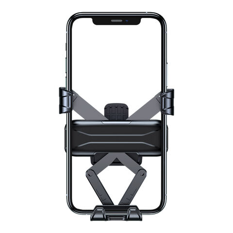 Pemegang ponsel Mobil gravitasi, pabrik grosir ventilasi udara Universal pemegang ponsel untuk ponsel 4.5 - 6.5 inci