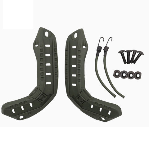 Acessórios de Capacete Wargame Paintball Capacete Tático Capacete Rápido Trilho Lateral