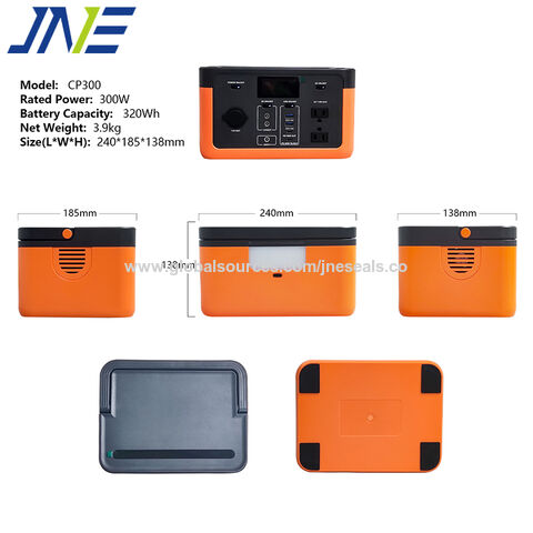Alimentation Électrique Portable de Stockage d'Énergie Extérieure 300W, Centrale Électrique Mobile avec Batterie au Lithium de Haute Qualité