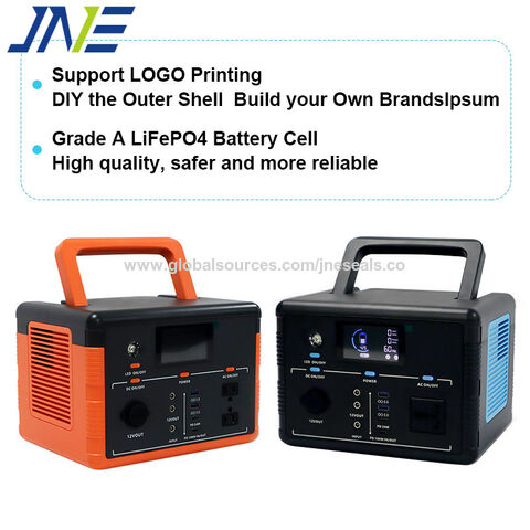Alimentation Électrique Portable de Stockage d'Énergie Extérieure 300W, Centrale Électrique Mobile avec Batterie au Lithium de Haute Qualité
