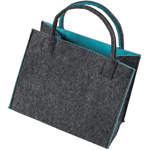Bolso de fieltro para mujer, bolso tote de fieltro de lana para mujer, bolso de compras de fieltro