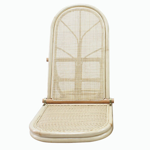 Luxuriöse, kühlende und bequeme, tragbare Falt-Rattan-Sonnenliegen für Strand und Schwimmbad im Großhandel