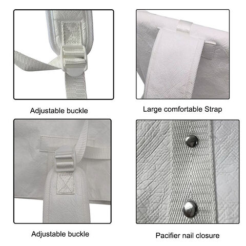Bolso Bandolera Tyvek Personalizado OEM de Fábrica, Bolso de Papel Resistente al Agua, Bolso de Regalo para el Día a Día