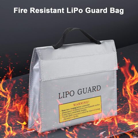 Saco de Segurança para Bateria LiPo, Proteção Anti-explosão, Estojo de Proteção para Carregamento de Bateria