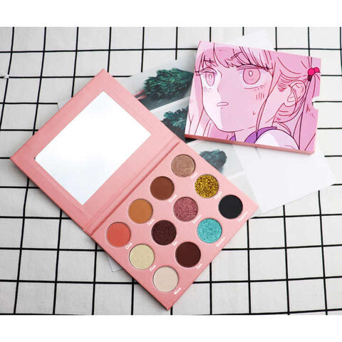Prix usine Maquillage Palette 10 Couleurs Fard à paupières Cosmétiques Vente en gros Marque Privée Fard à paupières