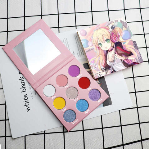 Prix usine Maquillage Palette 10 Couleurs Fard à paupières Cosmétiques Vente en gros Marque Privée Fard à paupières