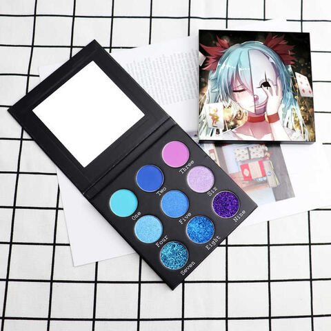 Prix usine Maquillage Palette 10 Couleurs Fard à paupières Cosmétiques Vente en gros Marque Privée Fard à paupières