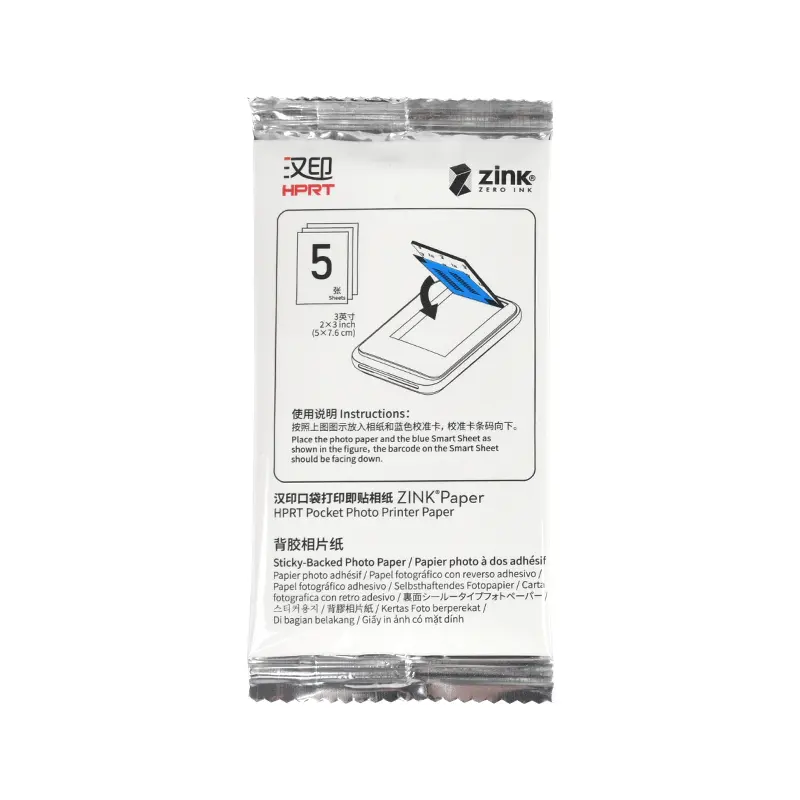 Versatile Compact Dyesublimation & Zink Mobile Photo Printer High