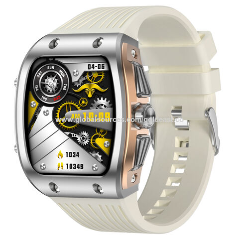 IPS pantalla reloj inteligente para hombres Bluetooth llamada smartwatch moda negocios deportes relojes de pulsera