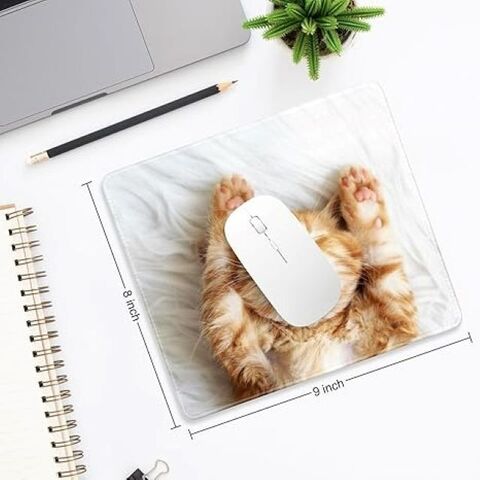 Mouse Pad Vibrante e Colorido para Escritório em Casa - Base Antiderrapante para Trabalho e Jogos