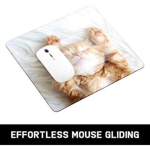 Mouse Pad Vibrante e Colorido para Escritório em Casa - Base Antiderrapante para Trabalho e Jogos