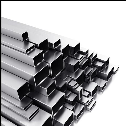 Tamaño Personalizado Cuadrado 2X2 Tubo Rectangular Hueco de Aleación de Aluminio Estructural