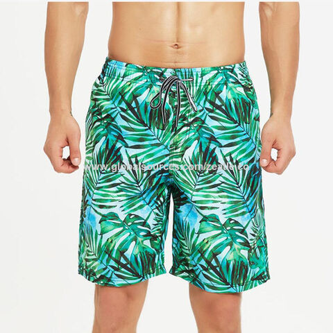 Pantalones Cortos de Baño para Hombre de Secado Rápido con Forro de Malla Trajes de Baño Divertidos