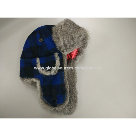 Chapeau Trappeur Chaud Coupe-Vent Hiver Russe
