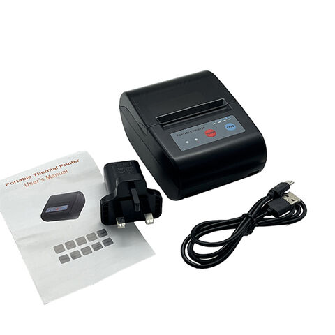 58mm Mini Drahtloser Bluetooth Thermobon-Drucker Tragbarer Kontakt Handy Abrechnungsdruckmaschine für Kleinunternehmen