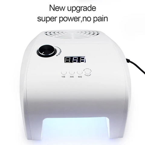 Lampe à Ongles LED UV 3-EN-1 - Séchoir à Ongles Multifonctionnel pour Gels, UV et Vernis de Construction - Durcissement Rapide, Qualité Professionnelle à Domicile