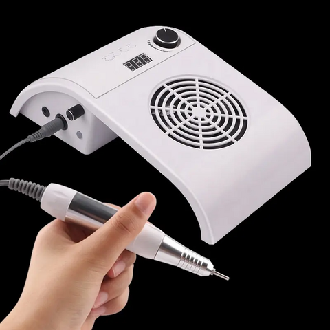 Lampe à Ongles LED UV 3-EN-1 - Séchoir à Ongles Multifonctionnel pour Gels, UV et Vernis de Construction - Durcissement Rapide, Qualité Professionnelle à Domicile
