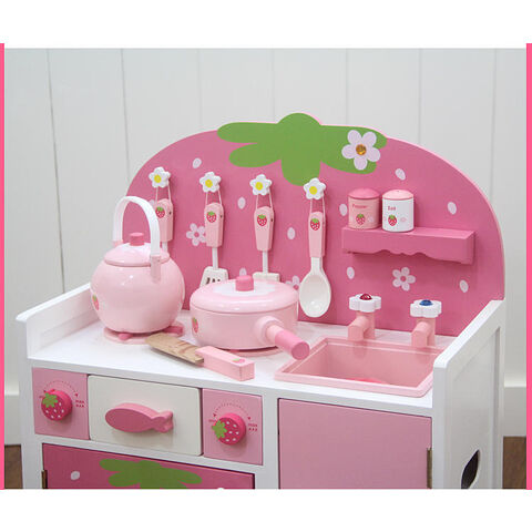 Strawberry play kitchen on sale