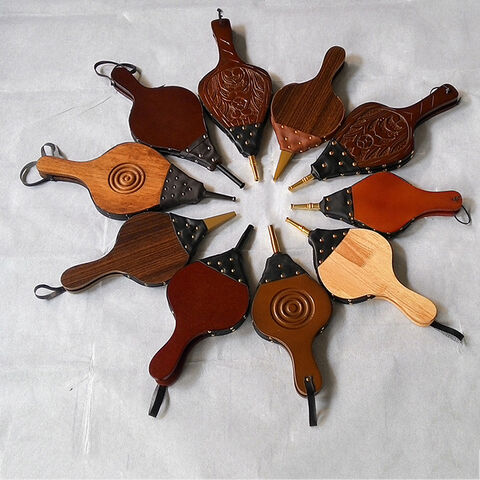 Fuelles de chimenea de madera, soplador de aire, herramientas para chimenea, secador de mano para exteriores, herramientas para barbacoa