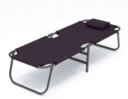 Outdoor folding single bed camping bed supplier