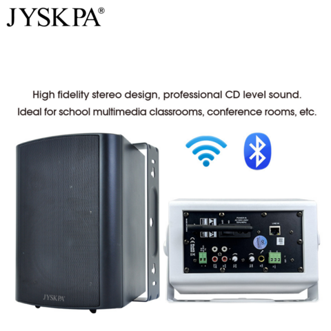 WF525 Haut-parleurs de sonorisation, haut-parleurs muraux, haut-parleurs pour montage intérieur/extérieur, haut-parleur wifi bluetooth