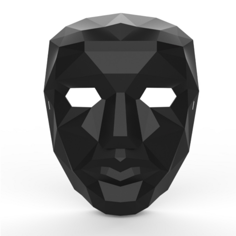 Squid game face mask BOSS Red Guard cosplay horror cross-border Halloween dress up costume